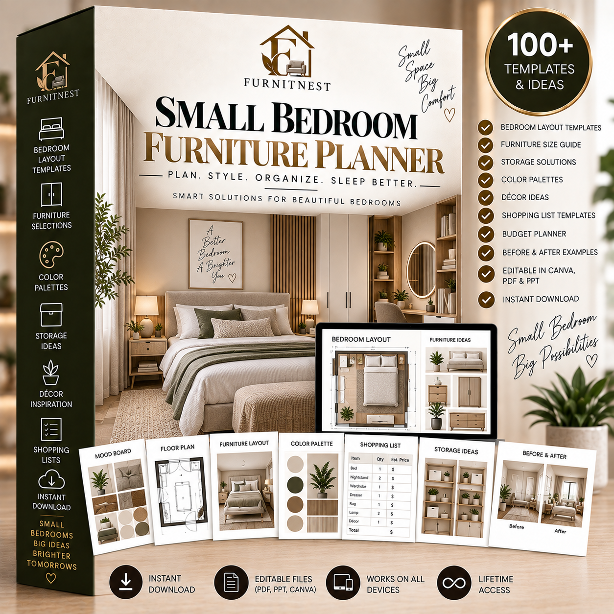 Small Bedroom Furniture Planner