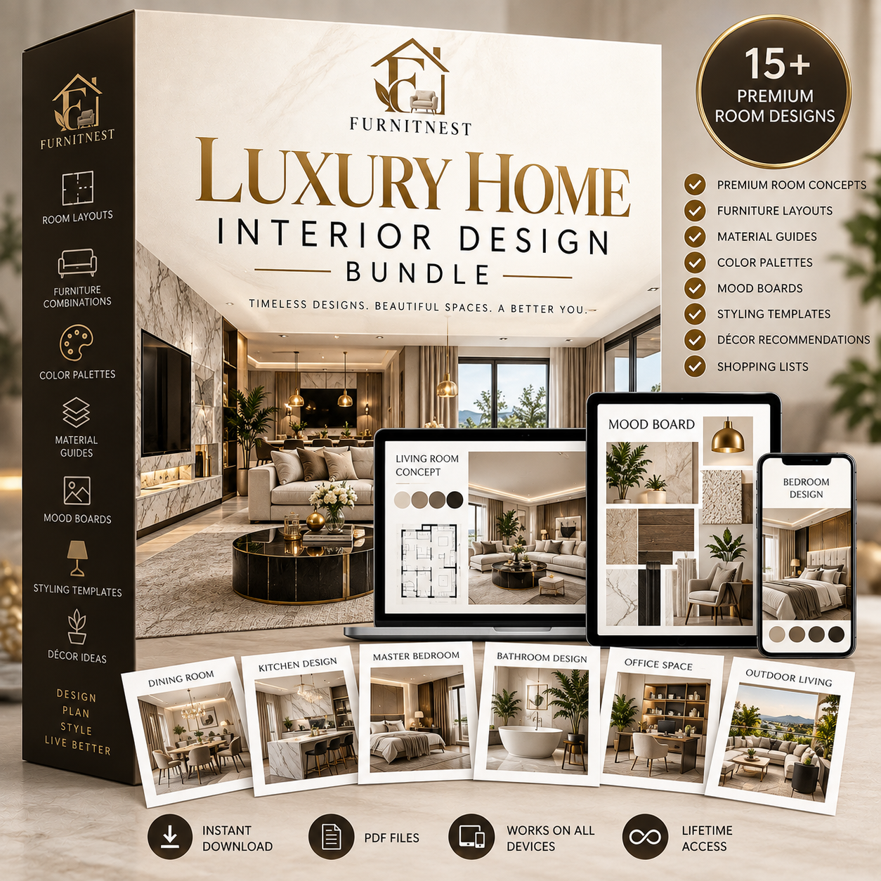 Luxury Home Interior Design Bundle