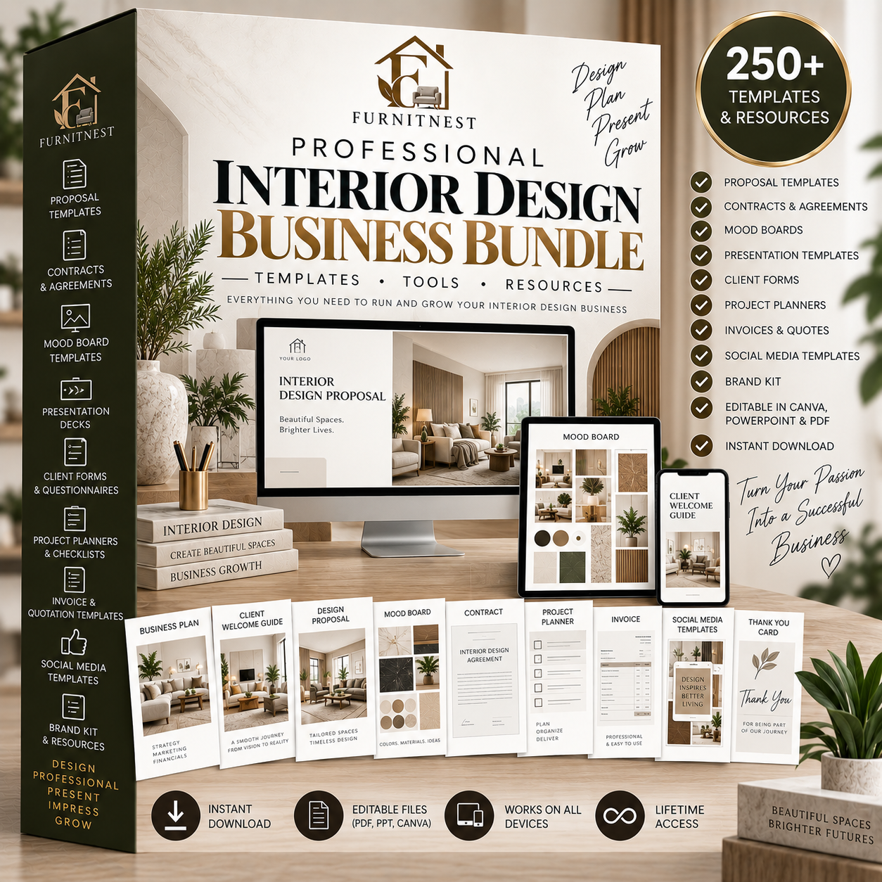 Professional Interior Design Business Bundle